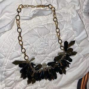 Black Ted Baker statement necklace